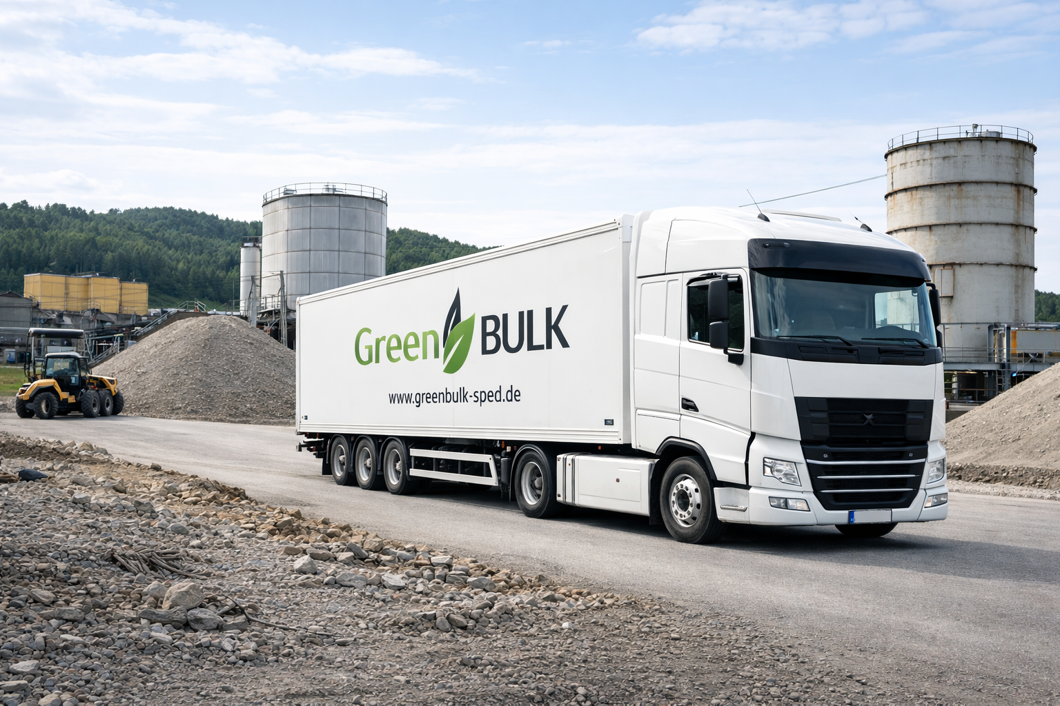 Transport von Wertstoffen und Recyclingprodukten